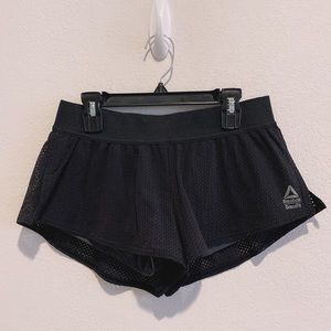 Reebok Crossfit Myoknit Lined Mesh Athletic Shorts